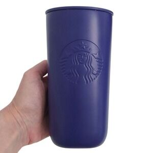 Starbucks Violet Purple 12 oz 2025 Recycled Stainless Steel Metal Travel Tumbler